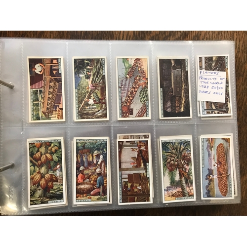 201 - John Player & Sons 10 sets of cards, varied subjects, Incl: Dickens, caricatures,  products of the w... 