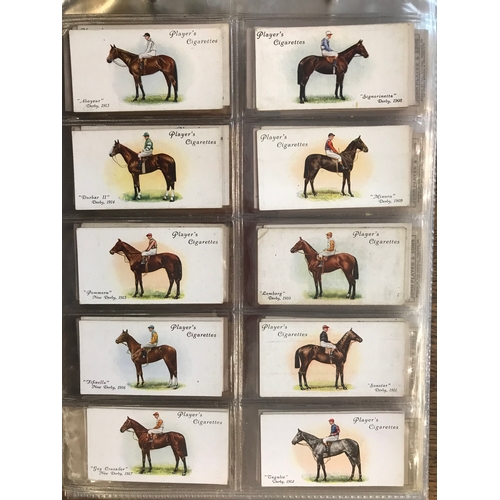 202 - John Player & Sons 10 sets of cards, varied subjects, Incl: Dogs, Derby Grand National winners, Anim... 