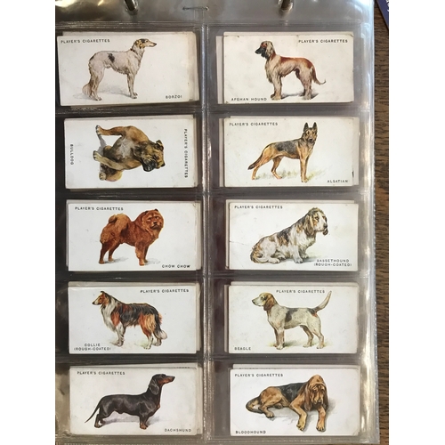 202 - John Player & Sons 10 sets of cards, varied subjects, Incl: Dogs, Derby Grand National winners, Anim... 