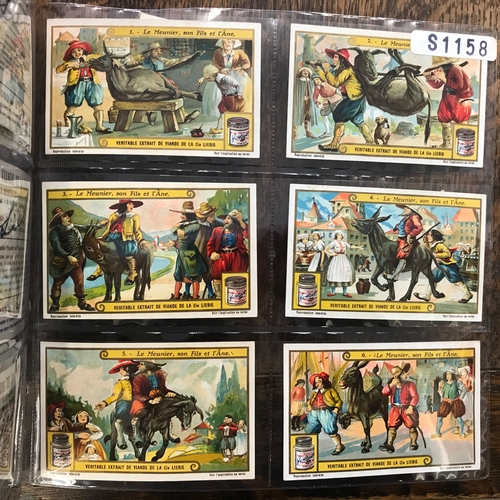 205 - Liebig 6 Full Sets cards, Nos 1154, 1155, 1156, 1157, 1158, VGC