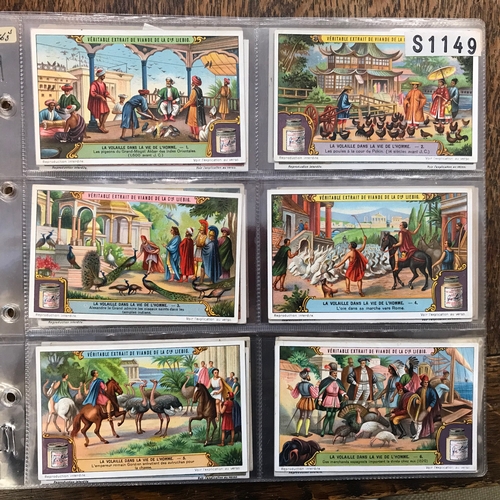 206 - Liebig 5 Full Sets cards, Nos 1149. 1150. 1151. 1152. 1153, VGC