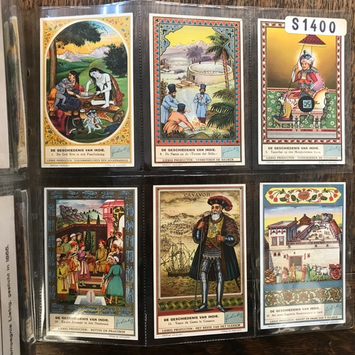 210 - Liebig 6 Full Sets cards, Nos 1395, 1397, 1398, 1399, 1400, 1400 VGC