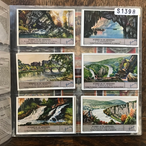 210 - Liebig 6 Full Sets cards, Nos 1395, 1397, 1398, 1399, 1400, 1400 VGC