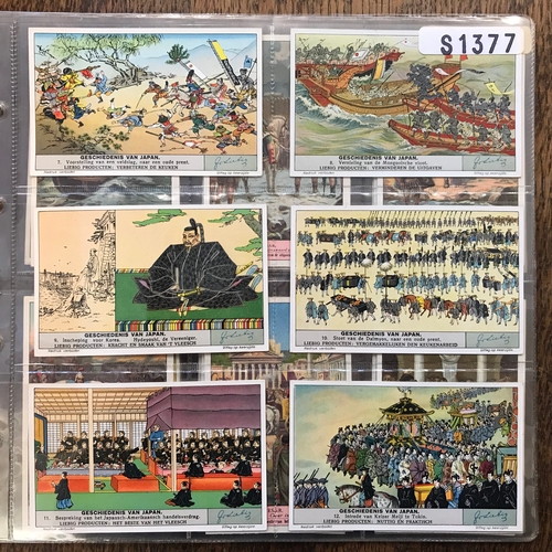 213 - Liebig 5 Full sets, Nos 1377, 1378, 1379, 1380, 1381 VGC