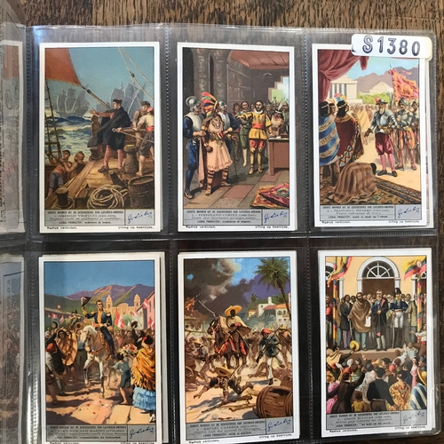 213 - Liebig 5 Full sets, Nos 1377, 1378, 1379, 1380, 1381 VGC