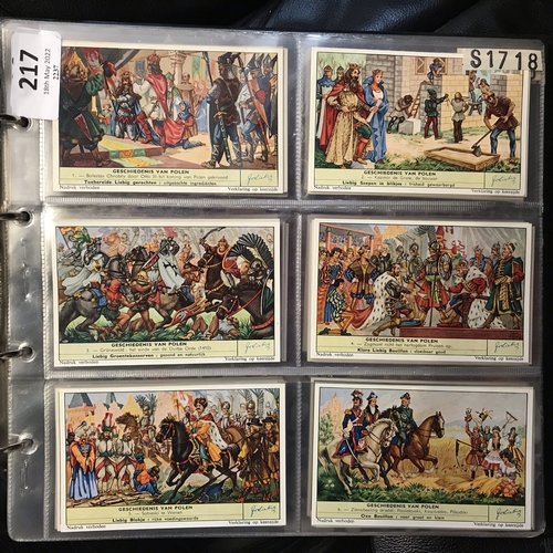 217 - Liebig 5 Full sets, Nos 1718, 1717, 1716, 1715, 1714 VGC