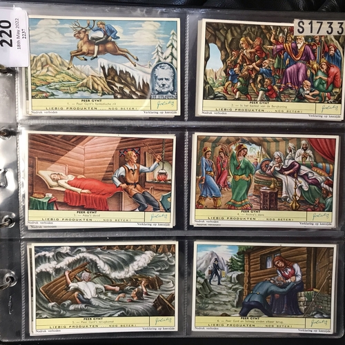 220 - Liebig 5 Full sets, Nos 1733, 1732, 1731, 1730, 1729 VGC