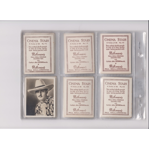 238 - Rothmans Ltd., Cinema Stars (Large) 1925 (set L) 25/25 VGC