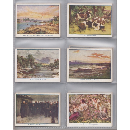 240 - Scottish CWS Ltd., Co-operative Society, Famous Pictures London Galleries 1927 set L25/25 VGC