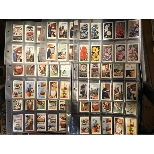 244 - WD & HO Wills 11 sets of cards, various subjects, Good to Very Good condition Inc. Garden Hints, Rai... 