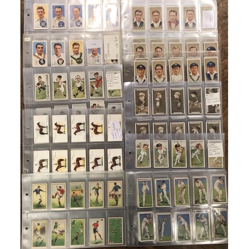 255 - John Player & Sons 10 sets of cards, (not checked), sport related cards, very good condition, includ... 