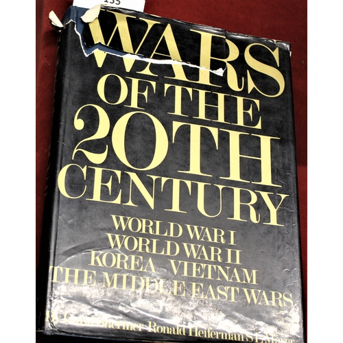 135 - Wars of the 20th Century (World War I, World War II, Korea, Vietnam, The Middle East Wars), hardback... 