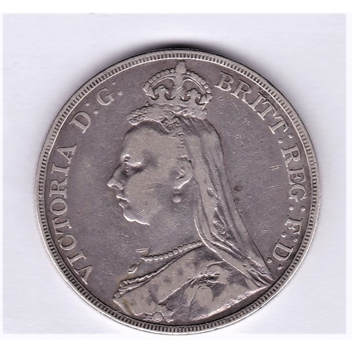 359 - Great Britain 1889 Victoria Jubilee Head Crown, AVF