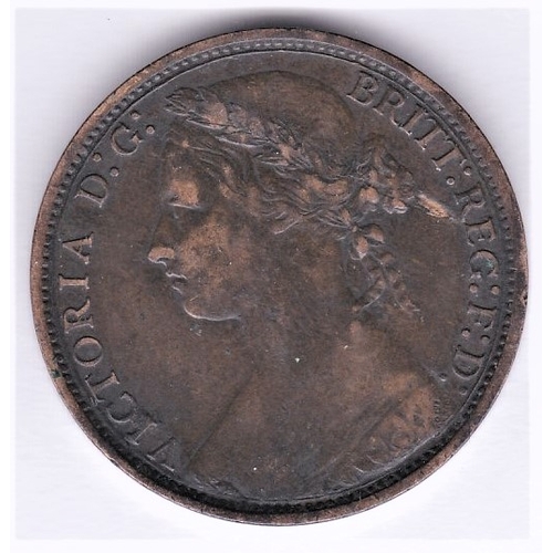 377 - Great Britain 1877 Victoria Penny, GVF