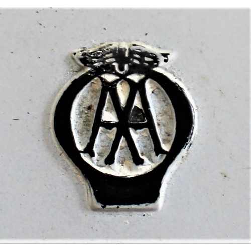 5 - Vintage AA Metal Oval GB car badge