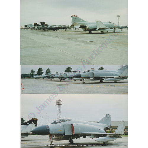 155 - Aviation photography (6 x 9) Group of 6 images taken on flight line at RAF Coningsby Photo call show... 