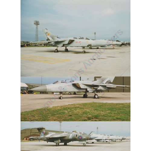 155 - Aviation photography (6 x 9) Group of 6 images taken on flight line at RAF Coningsby Photo call show... 