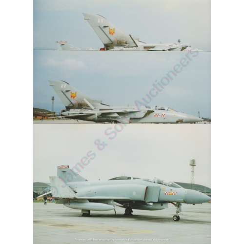 156 - Aviation photography (6 x 9) RAF Coningsby flight line photo call showing 6 images of 56 squadron To... 