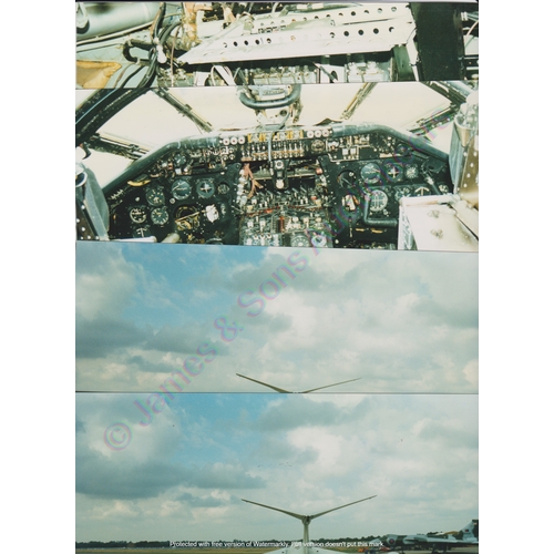 170 - Aviation photographs (6 x 9) Bruntingthorpe airfield 2 x images of Auro Vulcan XX558 and Hadley Page... 