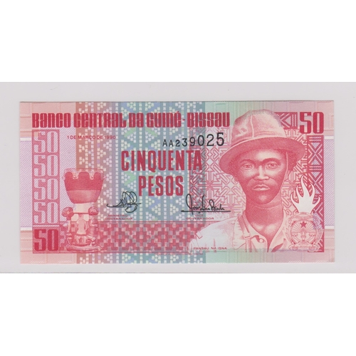 251 - Guinea-Bissau banknotes 1983 50 pesos, P6, UNC