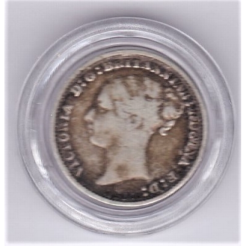 395 - Great Britain 1887 3d Maundy Younge Head, VF