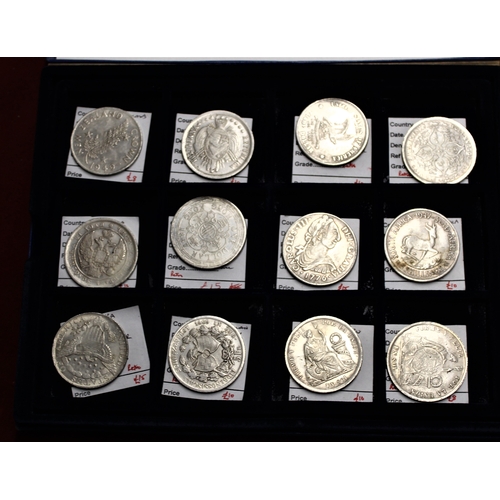 446 - Twenty four crown size mostly retro copies of rare coins. Good quality space fillers (24)