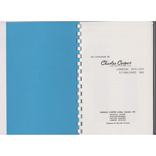 492 - The Catalogue of Charles Cooper Hatton Garden Ltd (Manufacturing Jewellers & Silversmiths). VGC