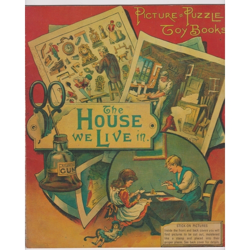 493 - Picture Puzzle Toy Book (The house we live in, Stick on Pictures). Merrimack Publishing (January 1, ... 