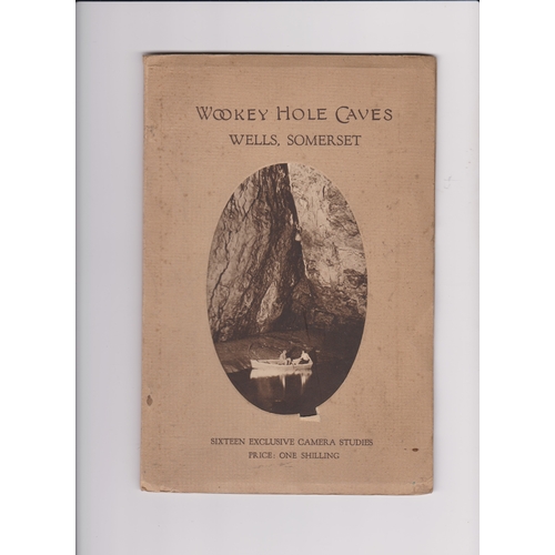 506 - Wookey Hole Caves, Wells Somerset, early edition. Sixteen Exclusive Camera Studies. Price One Shilli... 