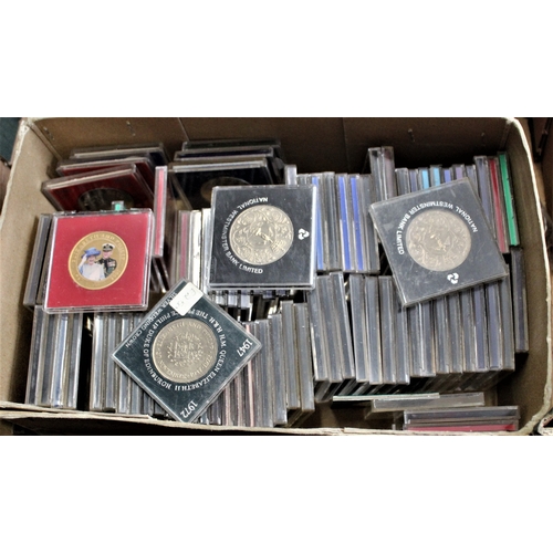 450 - Large Accumulation of unsorted coins - Worldwide with Australian various sets and boxed items, Singa... 