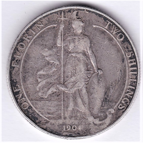 38 - 1904 - Edward VII Florin, Good fine