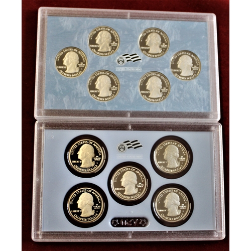 84 - USA - 2009 Proof Quarter Set and 2010 Proof Beautiful Quarters Set (2)