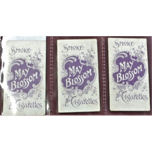 1 - Lambert & Butler Coronation Robes, 1902 series, three catalogued cards. May Blossom backs. VG