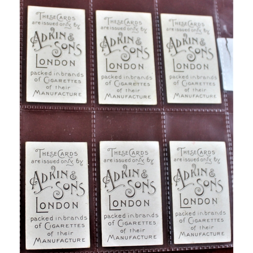 2 - Adkins & Sons Royal Favourites  (6 cards) 1900 series, VG. Cat £15 each