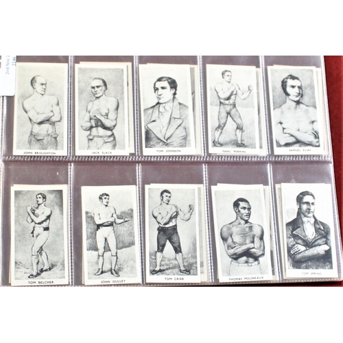 22 - Fred C. Cartledge Famous Prize Fighters 1938 series, 30/50 cards. VG/EX