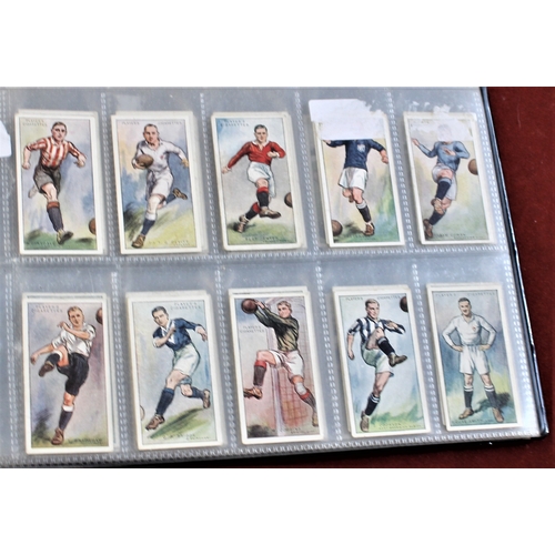 55 - John Player & Sons. 6 Full small sets and 3 large sets. Including Racing Caricatures. Footballers Ca... 