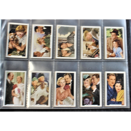 57 - Gallaher Cigarette Cards (6) full sets including Film Episodes, Film Partners, My Favourite Part, Ra... 