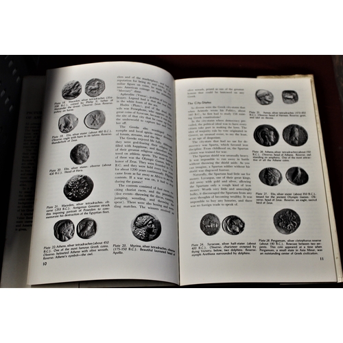 192 - Ancient Coins - An illustrated book by Fred Reinfield and Burton Hobson includes Ancient Egypt, Anci... 