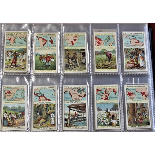 47 - John Players and Sons (20) Full sets including Racing Caricatures, Cricketers 1938, Footballers, Der... 