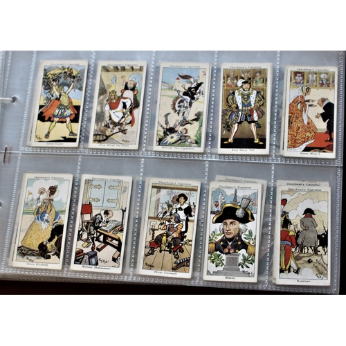 83 - W.A. & A.C. Churchman. 4 Sets. The Story of London 1934 50/50 cards (small size). Kings of Speed 50/... 