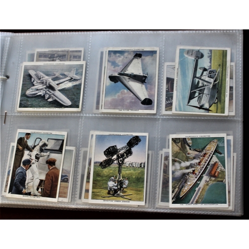 83 - W.A. & A.C. Churchman. 4 Sets. The Story of London 1934 50/50 cards (small size). Kings of Speed 50/... 