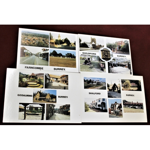 221 - Surrey - a range of modern postcards by Photographer Kenneth Bryant, Godalming, Shalford, Francombe ... 