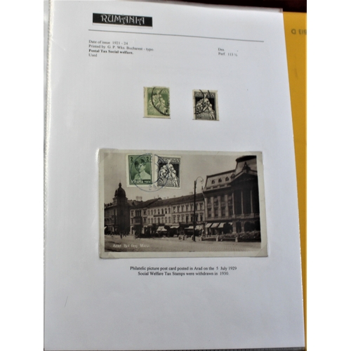 51 - Romania 1904-1924 Postal History collection