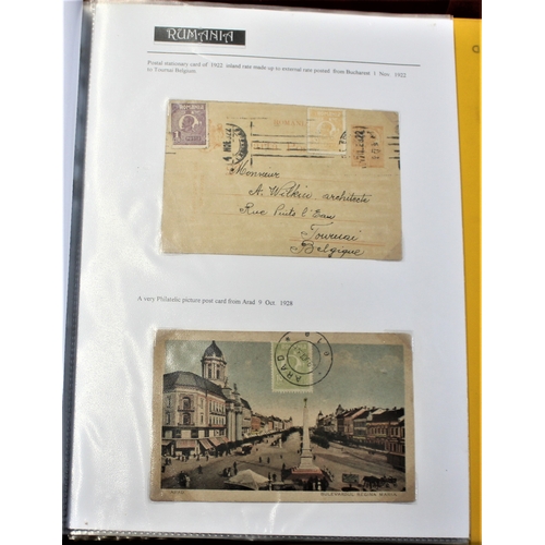 51 - Romania 1904-1924 Postal History collection