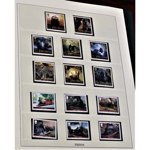 48 - Isle of Man 2002-2009 Linder album with printed mounted pages containing u/m definitive and commemor... 