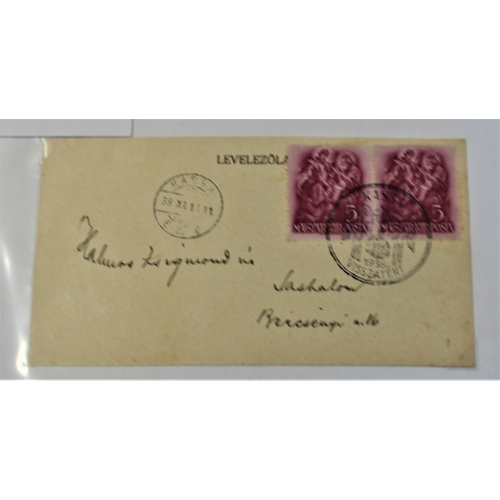 52 - Hungary 1900-2013 Postal History collection