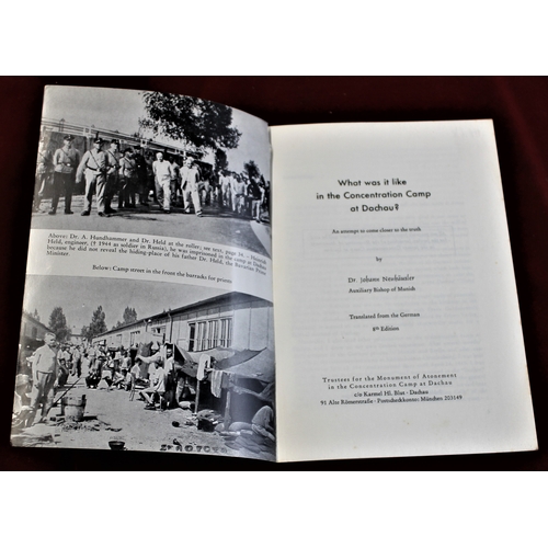 109 - What was it like in the Concentration Camp at Dachau? - 'An attempt to come closer the  truth' Writt... 