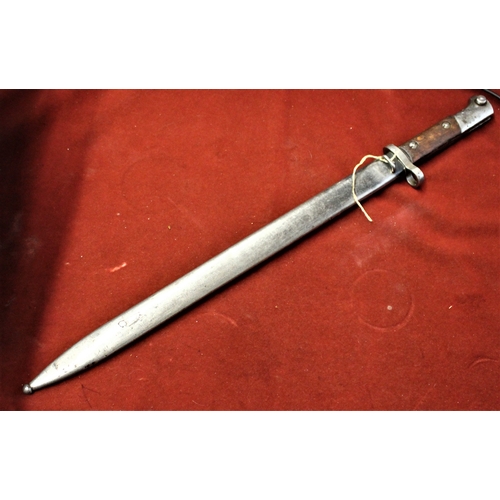 61 - Persian/Iranian contract Czechoslovakian export VZ 23 M1898/29 Mauser Bayonet. Serial number in Fars... 