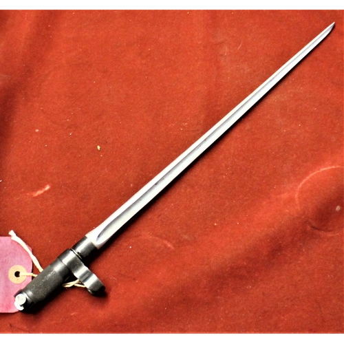 70 - Chinese Type 56 S.K.S. Paratrooper Chisel tip bayonet, these are fitted to the rifle and fold into t... 