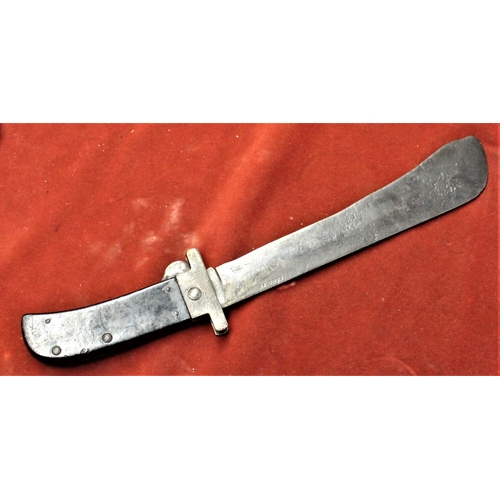 78 - American USAAF WW2 Army Air Force USAF Pilots Survival Folding Machete/Bolo Knife  made by 'CASE XX... 
